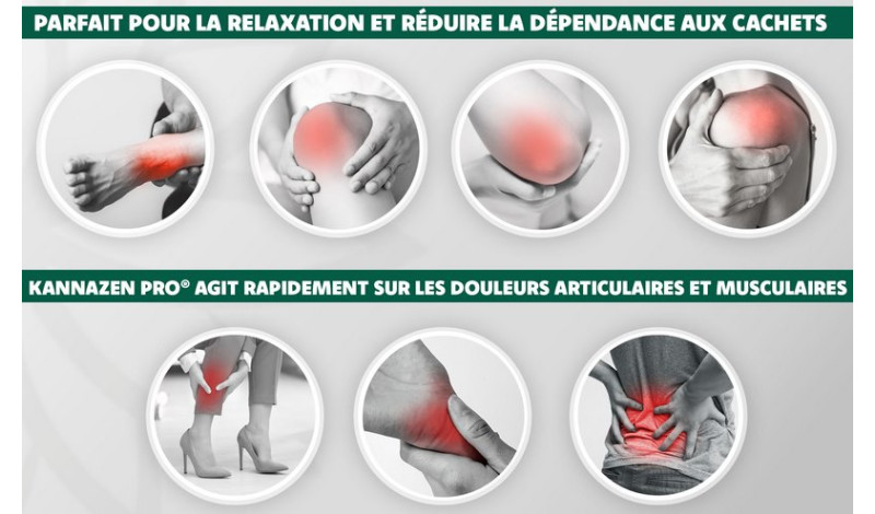 Kannazen Pro soulager vos douleurs rapidement - cbd